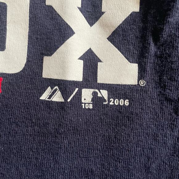 MLB Boston Red Sox Majestic Authentic Collection Baseball Team T-shirt Navy - Picture 3 of 7
